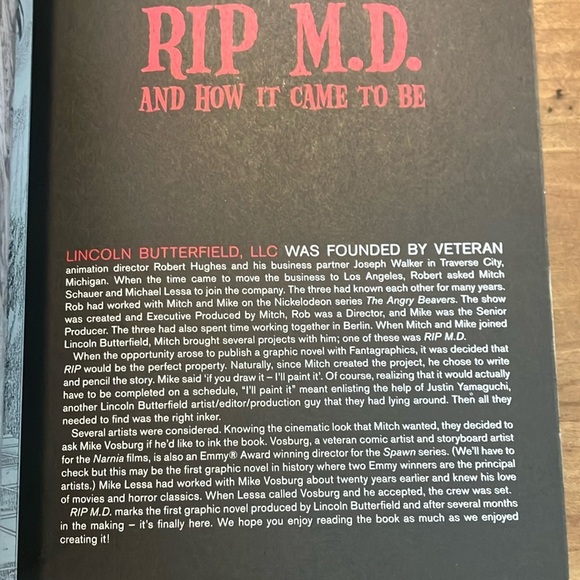Book: RIP M.D. Graphic Novel by M.Schauer M.Lessa M.Vosburg J.Yamaguchi - Picture 15 of 16